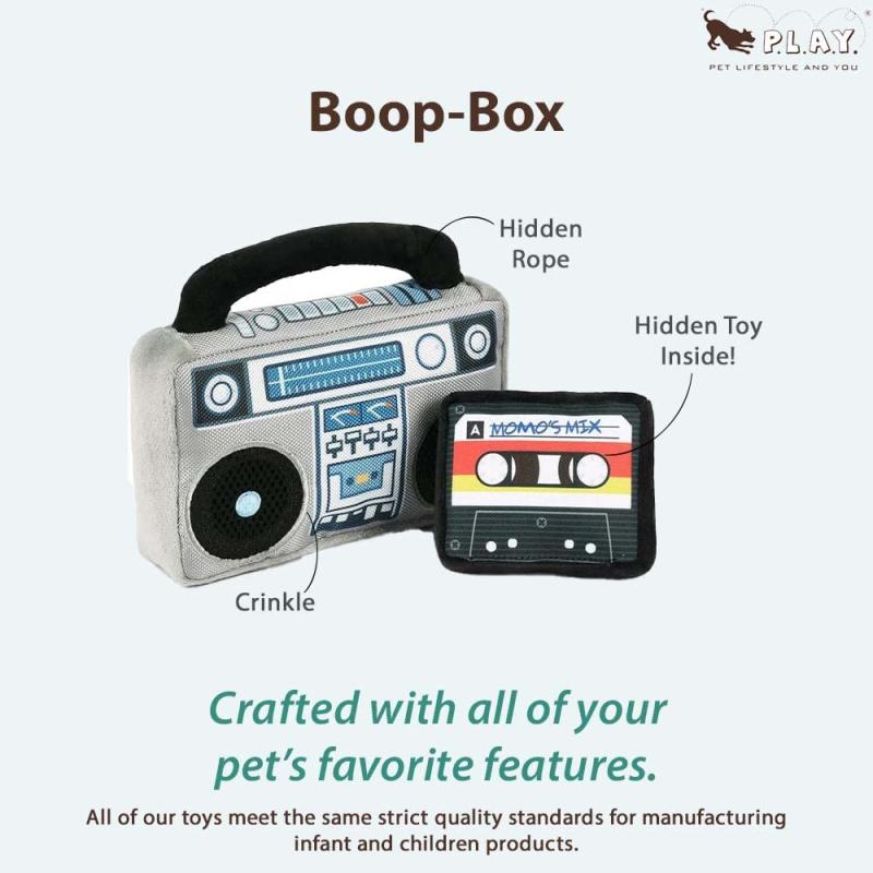Play ROOP(ループ) 犬用おもちゃ 0524 プレイ エイティーズクラシック ラジカセ 2