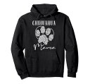 Funny Chihuahua Mama Dog Cute Dog Mom Owner パーカー