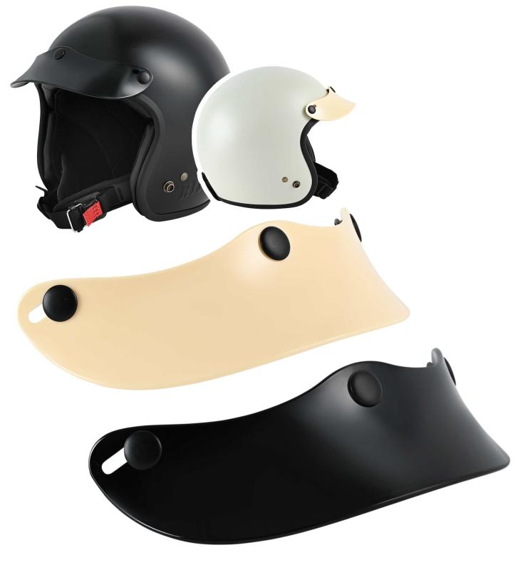 [ライズ] ヘルメット バイザー バイク 後付け 汎用 バイザー ヘルメット 日除け 日よけ 日差し 軽量 シ..