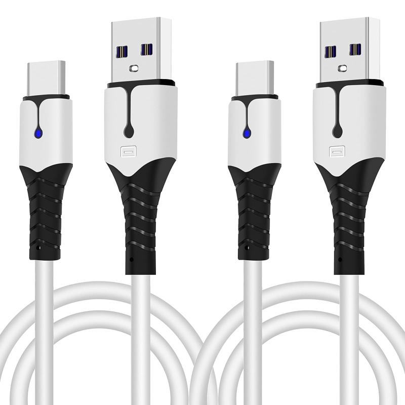 PS5 コントローラー用 ケーブル 2本セット Xbox Series/Switch/PS5 DualSense コントローラー対応 USB Type-C 2M データ通信 急速充電コード