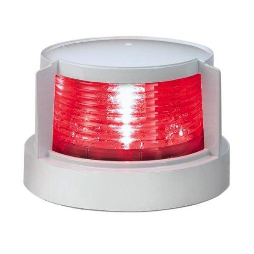 KOITO [ 小糸製作所 ] LED小型船舶用船灯 第二種舷灯(紅)(ポートライト) ボディ色:ホワイト 発光色:紅 MLL-4AB2ボディ色:ホワイト、発光色:紅、型式承認番号:第5180号、光源:LED、定格電圧(V):12/24、定格電力(W):2、適用船舶:プレジャーボート・漁船、光達距離(海里):2、水平射光角度(度):112.5、垂直射光角度(度):15、光度(cd以上):4.3