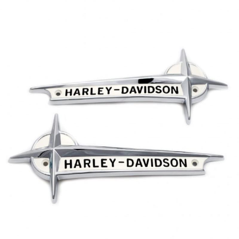 ハーレーダビッドソン(arley Davidson) フュエルタンク ネームプレート '61-62FLモデル 61776-61T