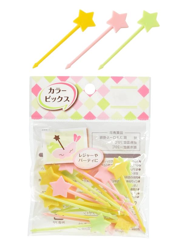 ストリックスデザイン お弁当 ピック メイクピックス 日本製 20本×10個セット レッド ピンク ハート お弁当 ランチ かわいい おしゃれ キャラ弁 爪楊枝 MA-163