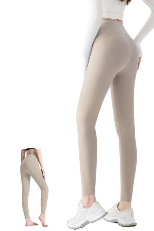 Rakuten - [] ヨガパンツ レディース 持ちフワの肌ざわり・履くだけ美脚✕美尻 ヨガウェア ヨガレギンス レディース スポーツタイツ 9分丈 吸汗速乾 ハイウエ