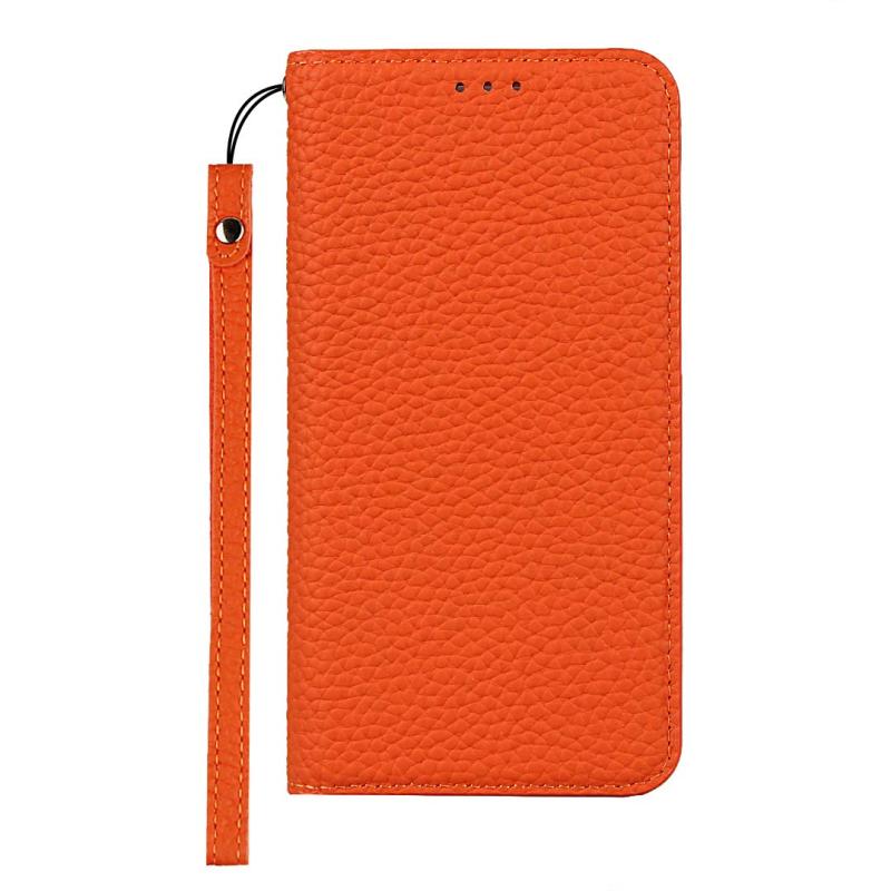 iPhone SE 3a Generación 2a Generación 8 7 Cajas de cuero Casco de cartera Casco de bolsillo Modelo más reciente Suave Cajas de tarjetas con agujeros de cinta Casco de naranja iPhone SE 3a Generación iPhE2 iPhone8 iPhone7 Casco de teléfonos inteligentes Casco de tarjetas sin imán — vista 3