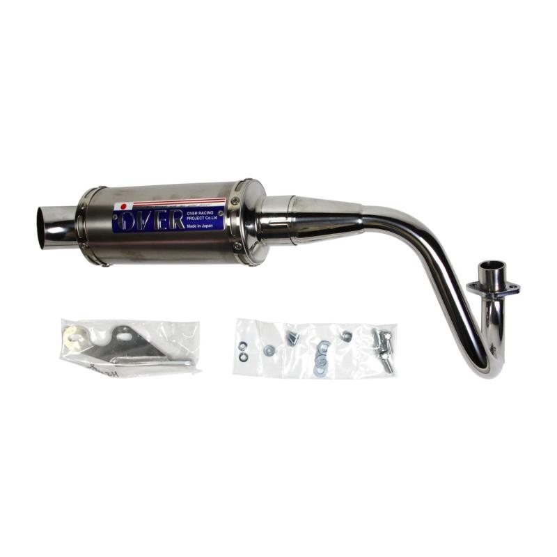オーヴァーレーシング(OVER RACING) フルエキゾーストマフラー アップマフラー MONKEY 13-01