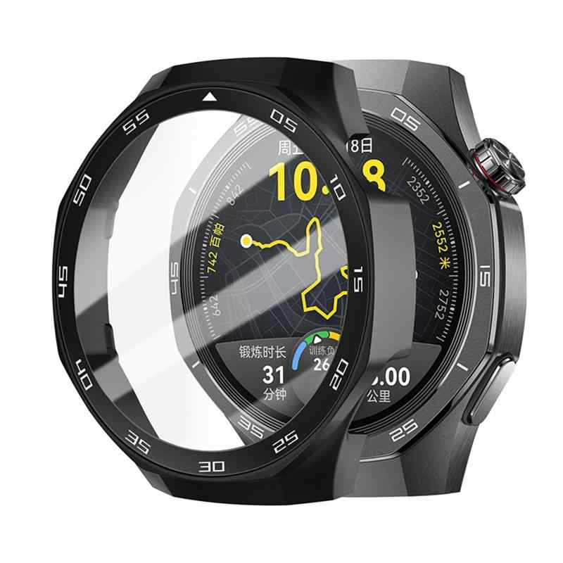 HUAWEI(ファーウェイ) WAT GT 5 Pro 42mm カバー HUAWEI WAT GT 5 Pro 42mm ケース PC素材 カバー ファーウェイ WAT GT 5 Pro 42mm カバー ガラスフィルム一体型 全面保護 二重構造 防塵 日本旭硝子材 キ対応機種：本製品は強化版のHUAWEI(ファーウェイ) WAT GT 5 Pro 42mm専用カバーです。ご購入前、ご設備のモデル番号をご確認ください。 for HUAWEI(ファーウェイ) WAT はあなたの素敵なHUAWEI(ファーウェイ) WATライフをサポートします。全面保護：この保護ケースはハイビジョン液晶ガラスを採用し、9Hの硬度透明度の高い液晶ガラス素材で作れられており、LCDスクリーンの擦り傷のことを防ぐことができます。 最大限に本体を保護できます。設備を最大限に保護します。透明度が高いため、快適本体を操作できます。高品質素材：HUAWEI(ファーウェイ) WAT GT 5 Pro 42mm カバーの画面部分が硬度9Hで強靭な日本旭硝子素材を採用して耐傷、耐衝撃のは強い。スマートウォッチ本来の美しさをそのままに保つことが可能です。高感度タッチセンサー：高透明度の日本製ガラス＋厚さ約1.3mm、重さ2.13gの極薄軽量なPC枠＋HUAWEI(ファーウェイ) WAT GT 5 Pro 42mmに基づいての革新な一体感設計、バンド部分との干渉もなく、保護ケースを装着したまま充電出来とても便利です。取り付けしやす：バンドを外しないでも、スマートウォッチ本体にはめ込むだけで、手軽に装着できます。バンドを外す手間もかからないです。*ご注意 :取り外しの際は画面を強く押さえないようご注意ください。