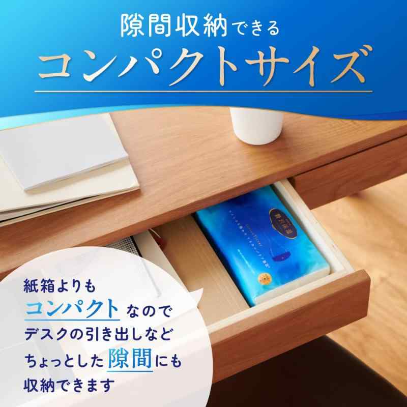 エリエール ソフトパック ティシュー 贅沢保湿 保湿ティッシュ しっとり やわらか 花粉症 対策 風邪 鼻水 デリケート肌 敏感肌 肌に優しい 肌荒れ防止 箱なし エコ 省スペース リビング 寝室 キッチン 食卓 オフィス 車内 持ち運び 携帯用 日用品 消耗品 生活必需品 tsunagu2017-10163876 TsuNaGu2017 サンプル画像3