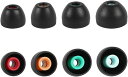 ダイワイヤーパッド -New Sony XM5, WF-1000XM5, WF-1000XM4, WF-1000XM3, WF-XB700 用交換用イヤーパッド (ブラック)