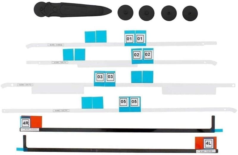 iMac A1418 21.5インチ Late2012～Mid2017 用 両面接着剤ストリップ+専用分解用ツール