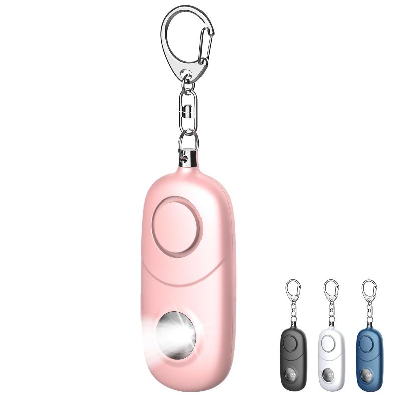 防犯ブザー 防犯アラーム 130dB大音量 防犯ベル LEDライト付き 生活防水ブザー 小学生/女性/お年寄り/..