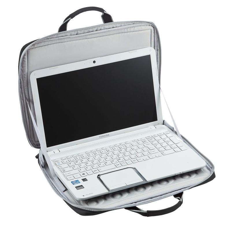 衝撃吸収 PCケース 15.6型ワイド ノートパソコン インナーケース スリーブ 耐衝撃 保護 クッション 軽量 薄型 撥水 ビジネス 通勤 通学 出張 テレワーク リモートワーク オフィス メンズ レディース ユニセックス シンプル おしゃれ 最新モデル 傷防止 落下防止 tsunagu2017-10152439 TsuNaGu2017 サンプル画像3