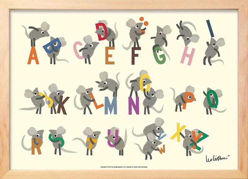 美工社 Leo Lionni レオ レオニ Letters レターズ アルファベット 文字 イエロー B4 ZLL-61858 アートポスター イラスト 絵本 デザイン インテリア雑貨 壁飾り おしゃれ かわいい モダン ポップ ギフト プレゼント 玄関 リビング 子供部屋 寝室 新築祝い 誕生日