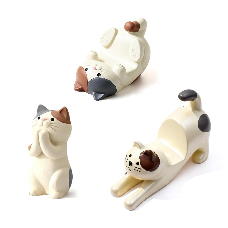 猫型スマホスタンドメガネスタンド3...