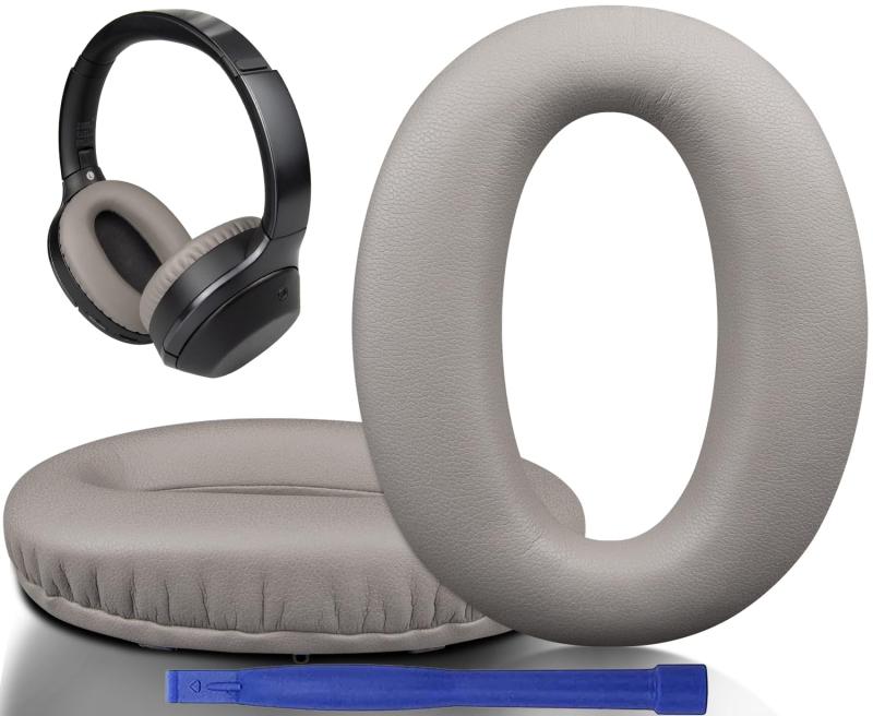 イヤーパッド ヘッドホンパッド 交換パッド、Sony WH-1000XM2 (WH1000XM2) &amp; ー MDR-1000X (MDR1000X)ヘッドセット用 イヤークッション イヤーカップ ノイズアイソレーション 高密度フォーム