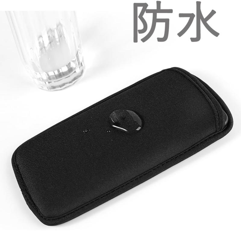 スマートフォン スマホ 保護ケース スリップケース スリーブケース スリーブポーチ インナーケース ガジェットポーチ クッション素材 ネオプレン 衝撃吸収 傷防止 全面保護 落下防止 持ち運び 携帯用 収納 薄型 スリム 軽量 シンプル デザイン ブラック ビジネス tsunagu2017-10095474 TsuNaGu2017 サンプル画像3