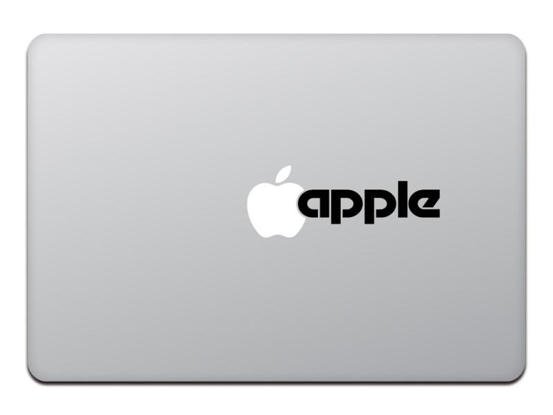 MacBook Air Pro 11インチ 13インチ ステッカー シール クラシック ロゴ テキスト アップル apple カスタマイズ デコレーション 薄型 高耐久 保護 デザイン カバーステッカー Macbookアクセサリ PC 周辺機器 ドレスアップ ガジェット アイテム フィルム デカール tsunagu2017-10142430 TsuNaGu2017 パッケージ画像