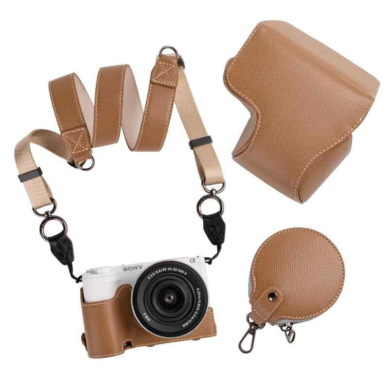 for VLOGCAM ZV-E10 II ケース、SONY ミラーレス一眼カメラ 16-50mmレンズ対応 ZV-E10M2 専用 カメラケース zv-e10 ii用 カメラバッグ Alpha ZV-E10 II対応 保護カバー カメラアクセサリーポ