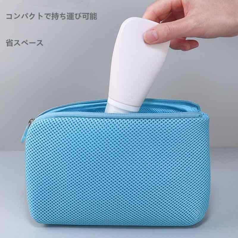 トラベルボトル3個 90ml 旅行用 シャンプー セット 旅行 便利グッズ 詰め替えボトル 容器 tsunagu2017-10102097 TsuNaGu2017 サンプル画像2