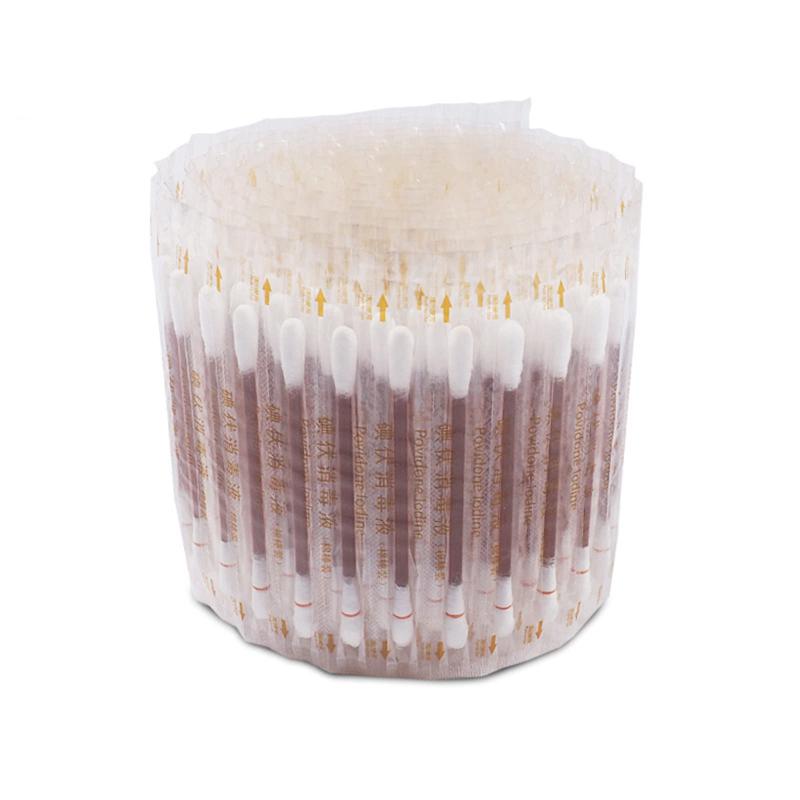 100本綿棒 ファミリー綿棒 清潔で衛生的 こだわり綿棒 極細綿棒 清潔で衛生的 白 ヨウ素入り コットン