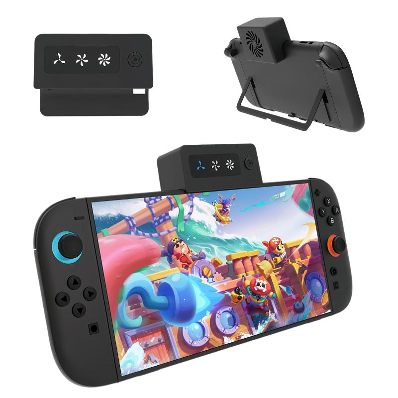 Switch2用 冷却ファン 新登場2代目 -電源ケーブル不要-取り出して使用可能 スイッチ 2 冷却 ハイパワー..