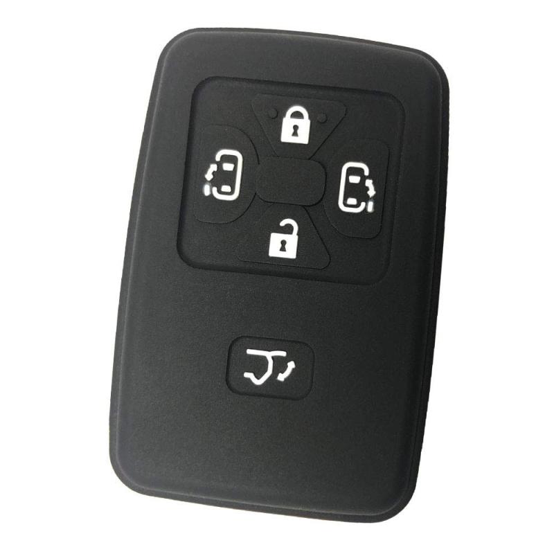 トヨタ車用 スマートキーケース　エスティマ・ノア・ヴォクシー60/70系など適用　シリコン製キーカバー(MY-FT4+1J)