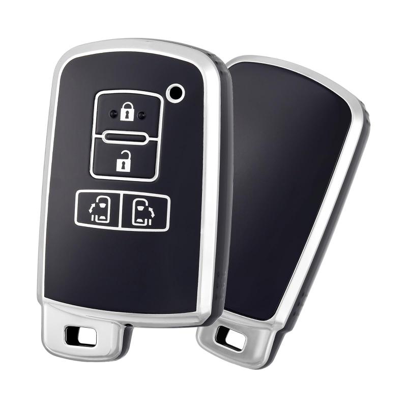 キーシェル TPU 車のキーカバー キーケース 互換 新型トヨタ スマート ノア80系 ヴォクシー80系 エスクァイア アルファード ヴェルファイア30系 シエンタ 等 ロードスター 新型ベンツ(2)