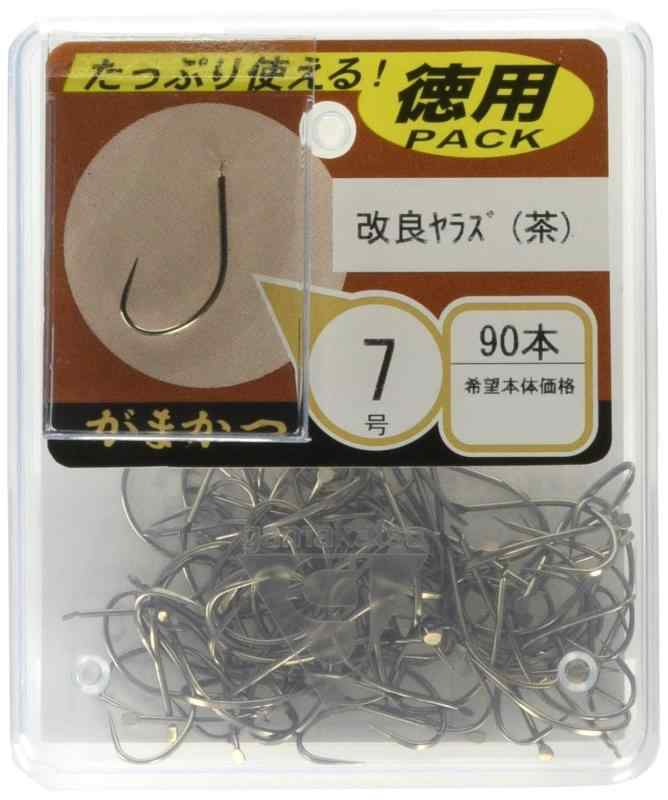 がまかつ(Gamakatsu) シングルフック 改良ヤラズ 茶 ザ・ボックス