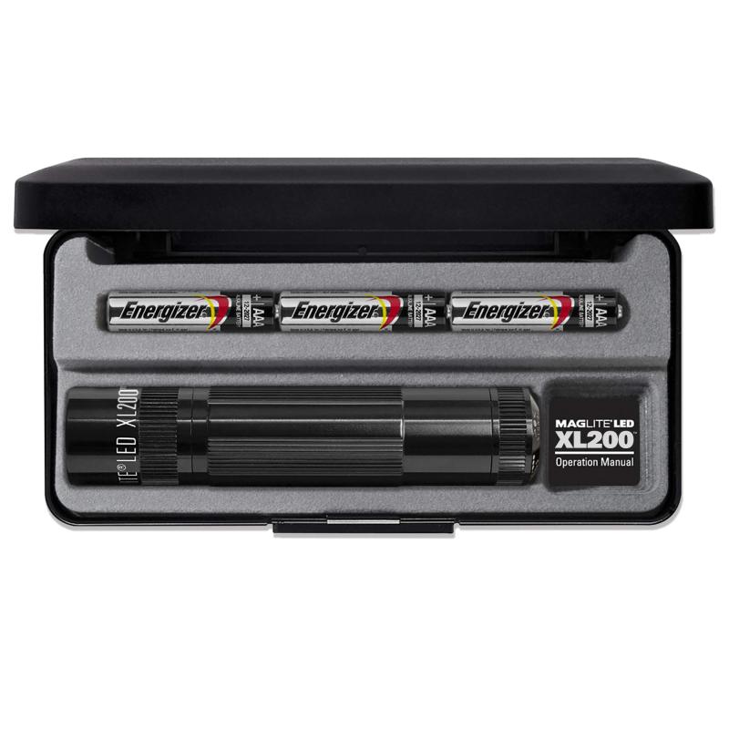 MAGLITE LED フラッシュライトXL200(単4電池3本用) XL200-S3017