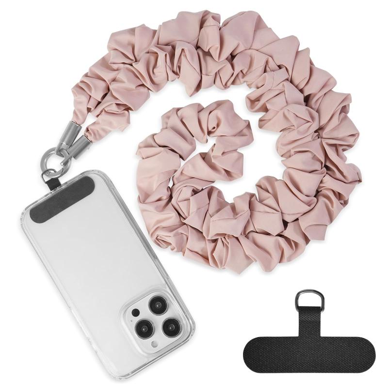 スマホ ショルダーストラップ 全機種対応 斜め掛け 肩掛け 携帯ストラップ ロープ フリル おしゃれ かわいい レディース 落下防止 便利グッズ ハンズフリー スマホショルダー 首掛け ネックストラップ 大人可愛い ファッション雑貨 フリーサイズ スマホグッズ