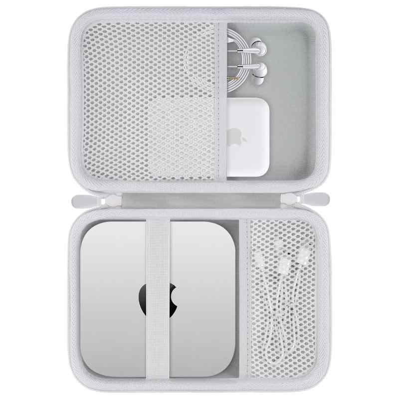 Apple アップル Mac Studio M1 専用 収納ケース 保護ケース ハードケース キャリングケース ポータブル 耐衝撃 防塵 持ち運び 保管 マックスタジオ デスクトップPC タワー型PC 互換品 周辺機器 アクセサリー コンパクト 軽量 高耐久 ガジェットケース ビジネス tsunagu2017-10031133 TsuNaGu2017 サンプル画像2