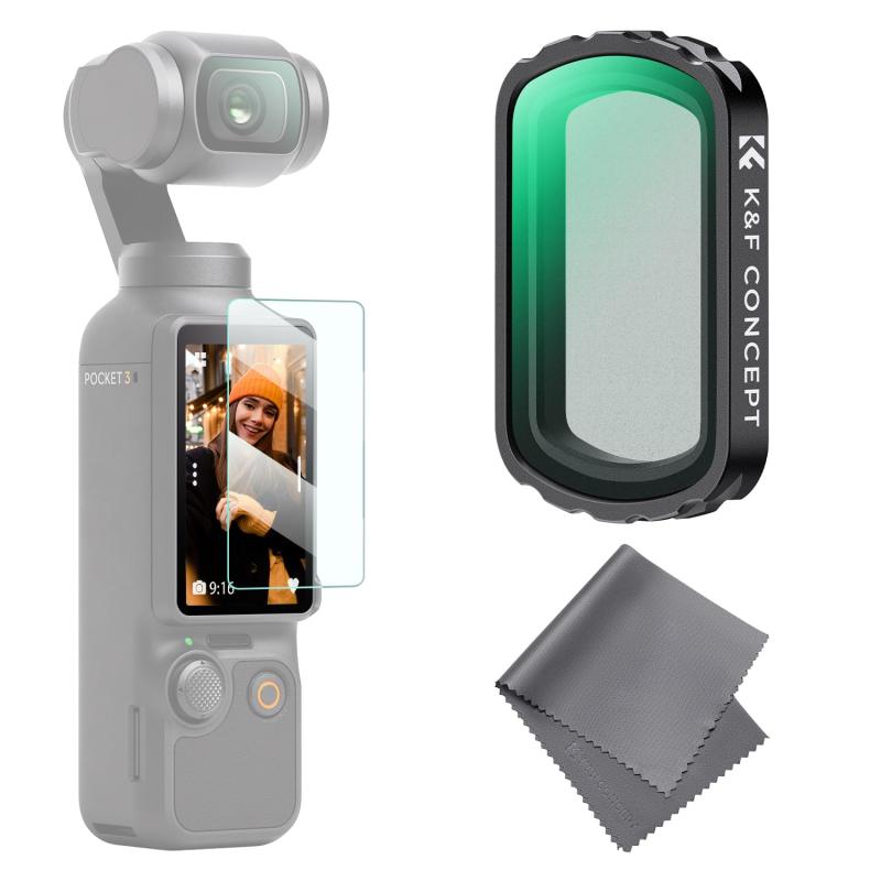K&F Concept DJI OSMO Pocket 3用磁気式フ