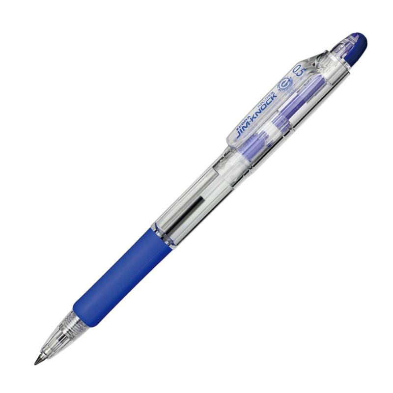 ゼブラ 油性ボールペン ジムノック 0.5 青 10本 B-KRBS-100-BL 油性ボールペン ノック式 0.5mm 事務用品 文具 筆記具 ステーショナリー ビジネス オフィス 学校 学生 まとめ買い セット 書きやすい なめらか 定番 ロングセラー 青インク 替え芯適合 消耗品