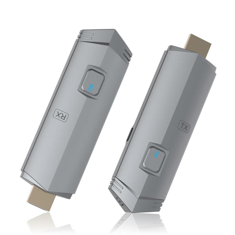 ワイヤレスHDMI 送受信機セット 無線 30m 安定転送 1080P フルHD 5Ghz WIFI&amp 設定不要 映像 音声 同期出力 日本技適認証済 TV パソコン PC Mac ノートパソコン プロジェクター ディスプレイ コンパクト 収納 簡単接続 ミラーリング 高画質 低遅延 遅延なし
