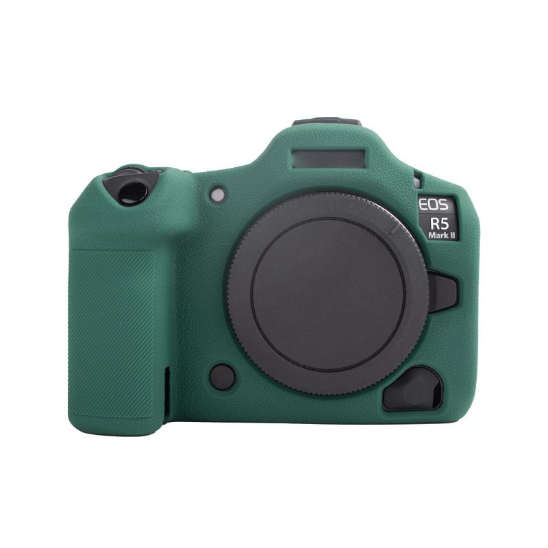Kinokoo EOS R5 MARK II ケース、Canon EOS R5 MARK II/Canon EOS R5 MARK 2カメラケース、 R5 MARK IIカメラシリコン保護ケース R5 MARK IIアクセサリー 取り外し可能 滑り止め