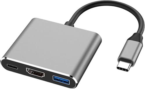USB Type-C HDMI 変換アダプタ 映像出力 4K対応 MacBook iPad Pro Galy Wiws Android スマホ タブレット ノートPC テレビ モニター プロジェクター ミラーリング 拡張 高画質 簡単接続 安定接続 ドライバー不要 コンパクト 軽量 アルミ合金 テレワーク ビジネス 会議用
