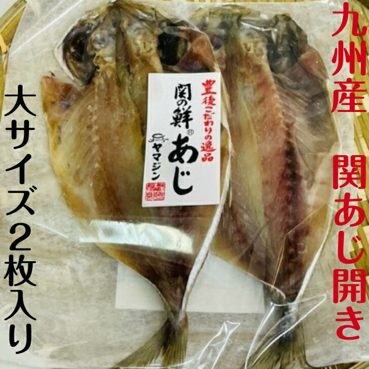 関アジ開き 父の日 お中元 九州 大分産 干物 アジ 二枚入り 九州 大分産 お試し 関アジ 関あじ あじ干物 ブランド グルメ お取り寄せ アジ開き 母の日 お歳暮 ギフト 贈り物 贈答用