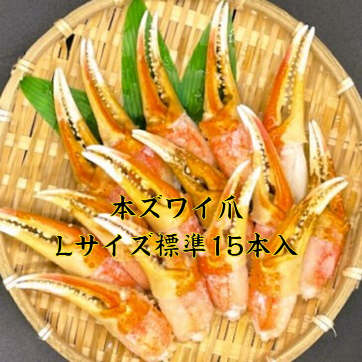 お中元 カニ爪 本ずわいがに爪 Lサイズ 標準 カニ爪フライ 酢の物 鍋 ズワイガニ 冬ギフト 国内加工品 グルメ お取り寄せ 母の日