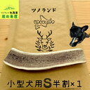 【小型犬用 半割 1本】 鹿の角 犬のおもちゃ 犬用 おもちゃ 噛んでも 壊れない 手作り 硬い 丈夫 人気 頑丈 中型犬もOK 鹿角 天然 無添加 蝦夷鹿 ペット ペット用品 犬 ドッグガム 角ガム クセになる おやつ ご褒美 硬いおもちゃ 歯磨き ガジガジくん
