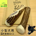 【小型犬用 半割根元 2本セット】 鹿の角 犬のおもちゃ 犬用 おもちゃ 噛んでも 壊れない 手作り 硬い 丈夫 人気 頑丈 中型犬もOK 鹿角 天然 無添加 蝦夷鹿 ペット ペット用品 犬 ドッグガム 角ガム クセになる おやつ ご褒美 硬いおもちゃ 歯磨き ガジガジくん