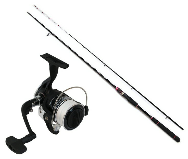一つテンヤロッド&PEライン付きリールセット ソルフィエスタ 朱天 (シュテン) 245MH / テンヤ真鯛 船竿セット 【期間限定セール】