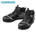 シマノ カットラバーピンフェルトフィットシューズ LT FS-041Q ブラック 28cm 釣具 shimano 【GWセール】