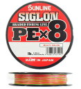 サンライン シグロン PEx8 マルチカラー 1.2号(20lb) 300m / PEライン 【メール便発送】 釣具