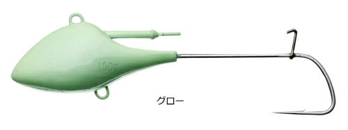 フィッシュアロー ジギングテンヤ 30号 110g グロー / 船太刀魚テンヤ 【釣具】