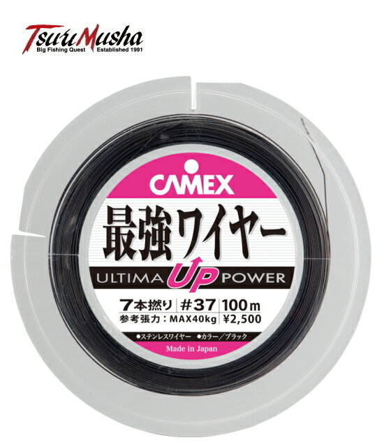 釣武者 ULTIMA 最強ワイヤー 37本撚り 50m #34 釣具