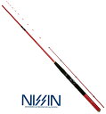 宇崎日新 赤武士 (並継) 先調子硬式 1.30m / 筏竿 nissin 釣具 (SP) 【マラソンセール】