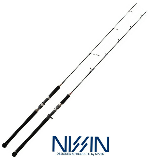 宇崎日新 ブラックジャガー (ベイト) B601/4 / ジギングロッド nissin 釣具 (SP) 【期間限定セール】