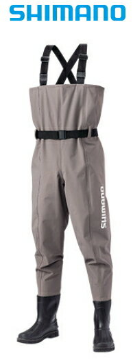 シマノ ハイパーウェーダー (チェストハイ・カットフェルトソール) FF-052T スモークグレー 3Lサイズ shimano 釣具