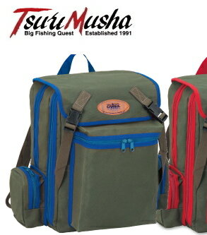 釣武者 ナインエースロイヤル 2 ブルー M / 石鯛 底物 バッグ 釣具