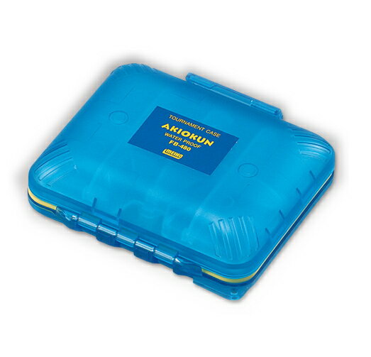 メイホウ 防水アキオクン FB-480 クリアブルー / ケース 釣具